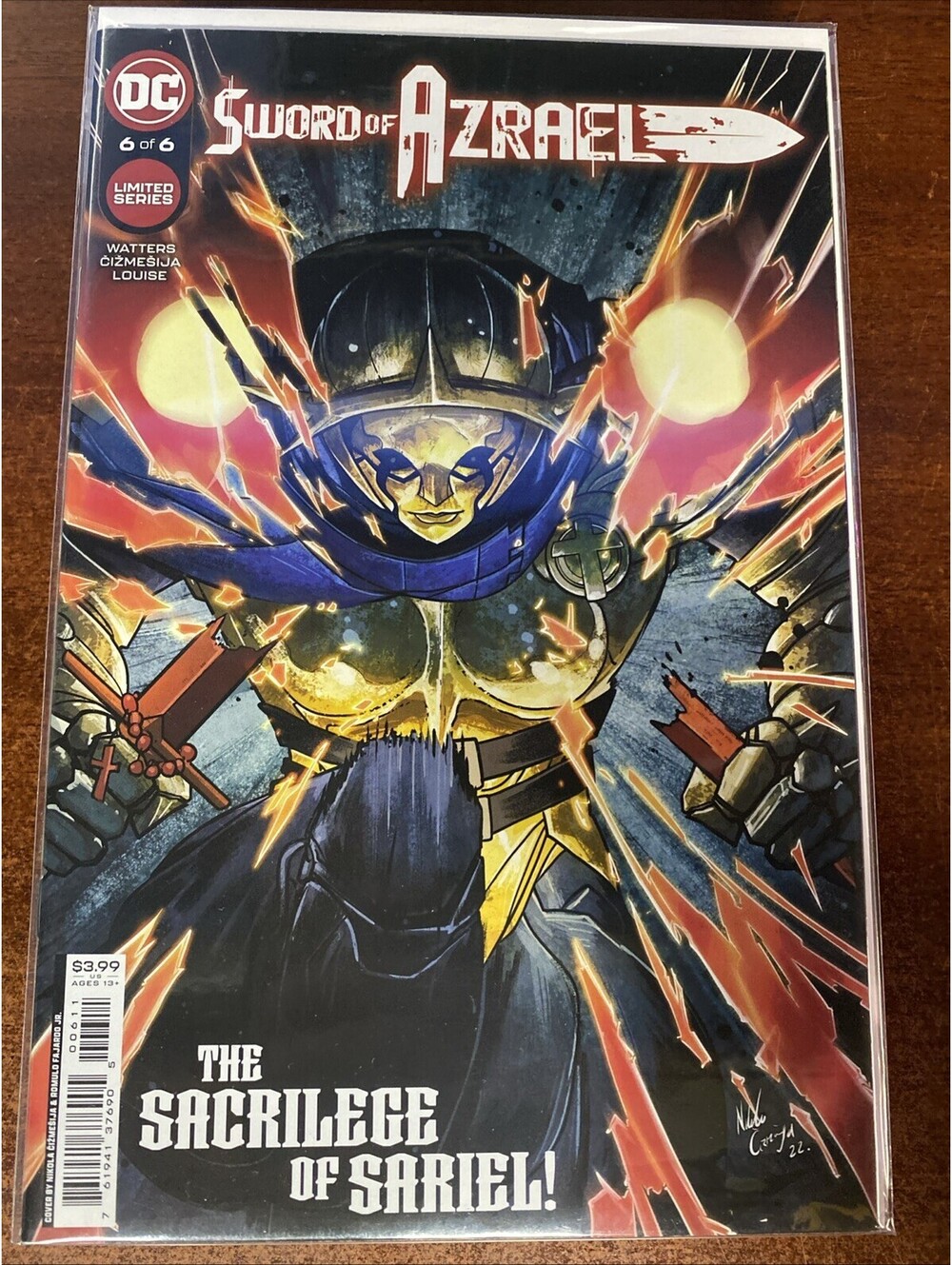 Sword Of Azrael #6  DC Comics 2023 NM+